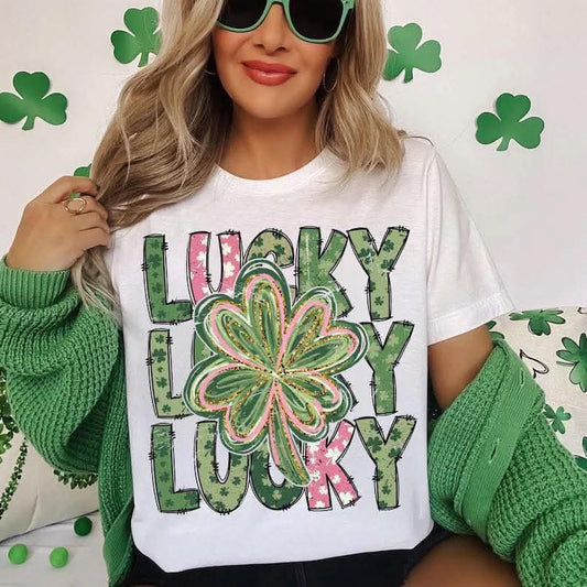 Lucky clover top