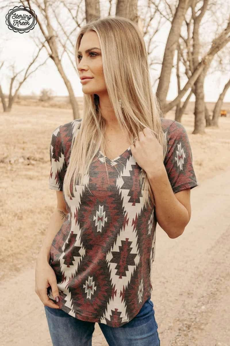 Aztec top