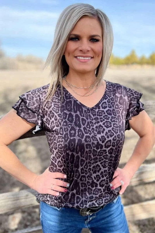 Leopard top